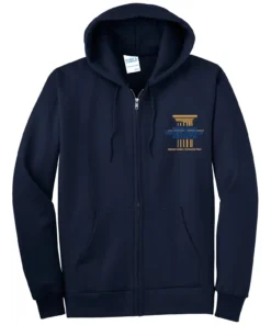 JCBIA Embroidery Tall Full Zip Hoodie