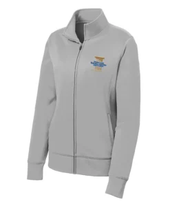 JCBIA Embroidery Ladies Full Zip Hoodie