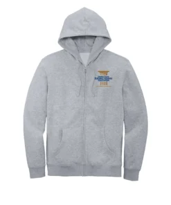 JCBIA Embroidery Adult Full Zip Hoodie